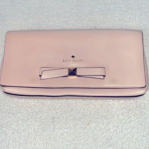 Authentic Kate spade pink wristlet